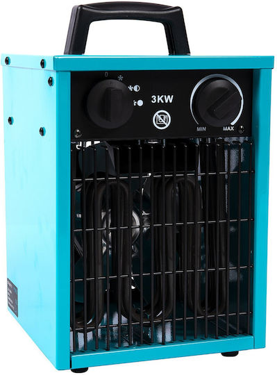 Detoolz Industrielles Elektro-Luftheizgerät 3kW