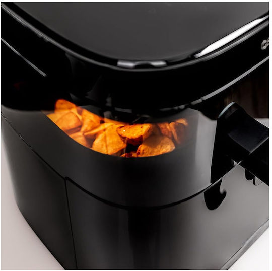 Cecotec Cecofry DuoHeat 6000 Air Fryer 6lt Μαύρο