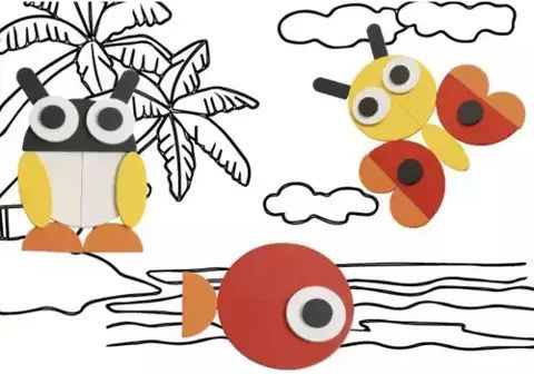 Ξύλινο Παιδικό Puzzle Σφηνώματα 29pcs Kruzzel