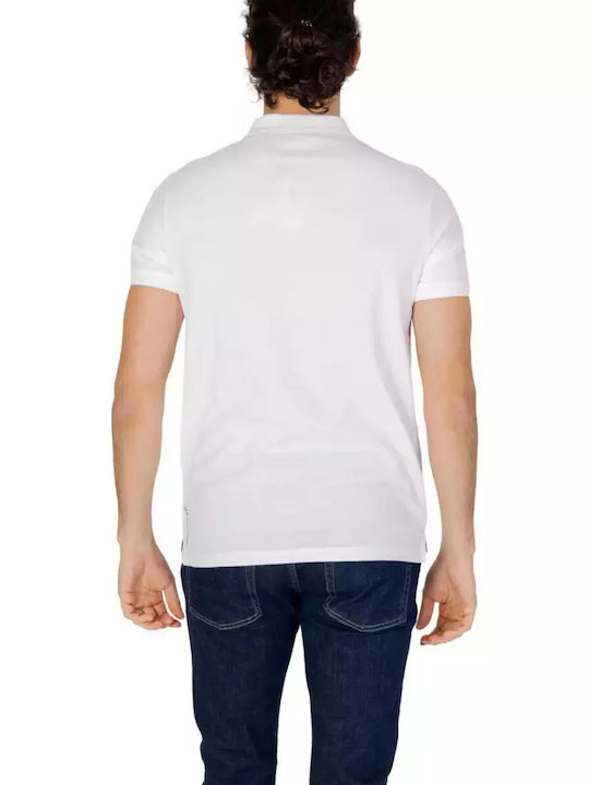 U.S. Polo Assn. Ανδρικό T-shirt Κοντομάνικο Polo Λευκό