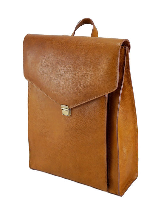 Mybag Leather Backpack Brown