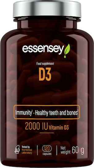 Essensey Nutrition D3 2000iu (120 Caps)