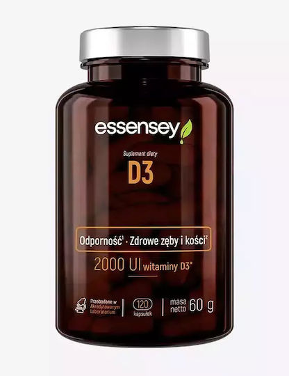 Essensey Nutrition D3 2000iu (120 Caps)