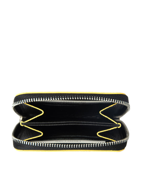 Small Leather Women's Wallet Cards Black