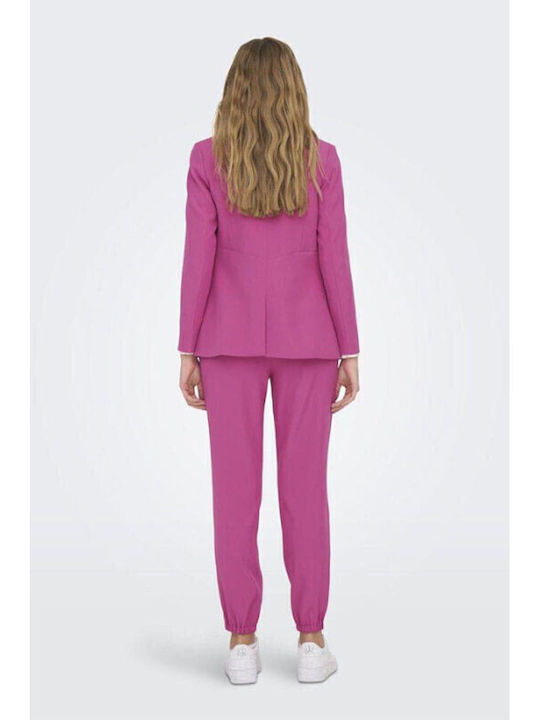 Only Blazer pentru femei Sacou Fuchsia Only Blazer pentru femei Sacou Fuchsia