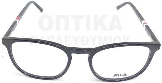 FILA Bărbați Rame Ochelari Negru VF9387-0700