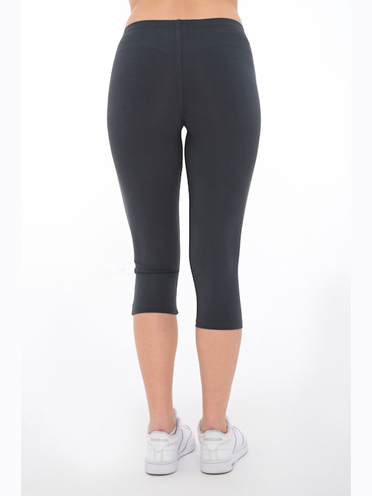 Women's Capri Training Legging Gray