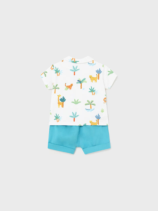 Mayoral Kids Set with Shorts Summer 2pcs Quartzite