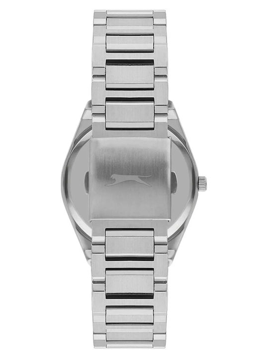 Slazenger Γυναικείο Ρολόι 34mm Μπαταρίας με Μεταλλικό Μπρασελέ
