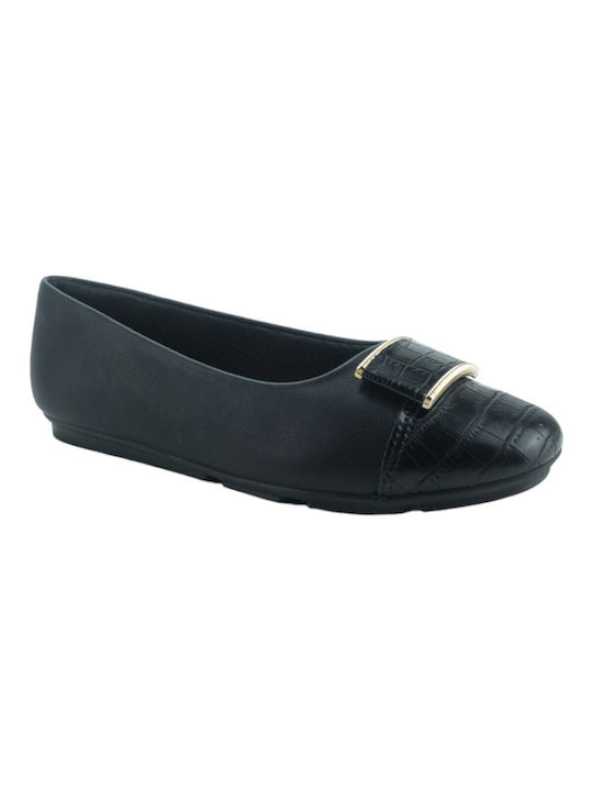 Piccadilly Ballerinas Black