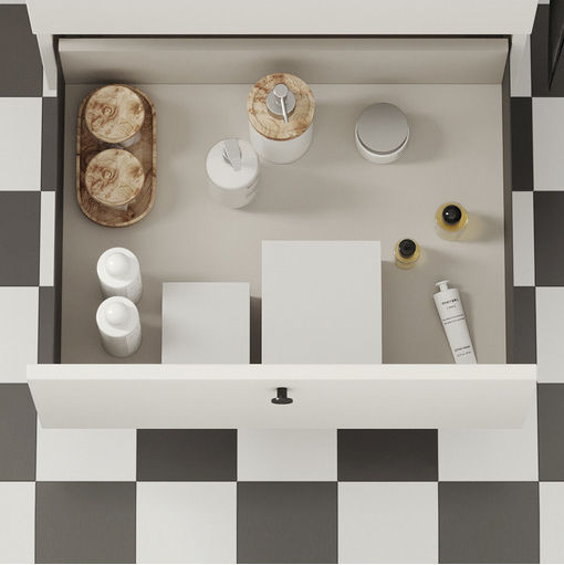 Emuca Drawer Expanding Hardware with Brakes Gray 15.9x50cm 3276535