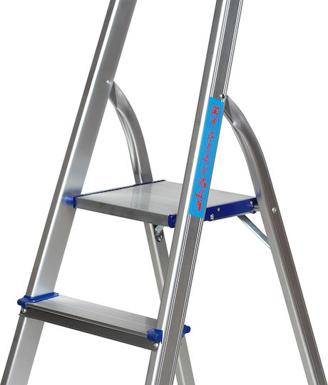Keskor Ladder Aluminum with 3+1 Steps