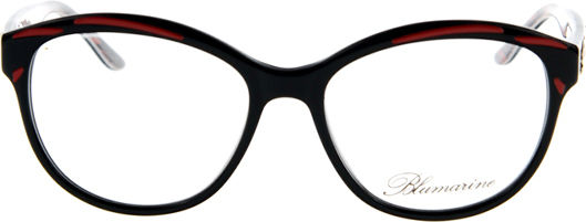 Blumarine Γυναικείος Κοκκάλινος Σκελετός Γυαλιών Cat Eye Μαύρος BM557531114
