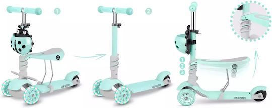 Ricokids Kinderroller Buggy 3-Rad mit Sitz Grün
