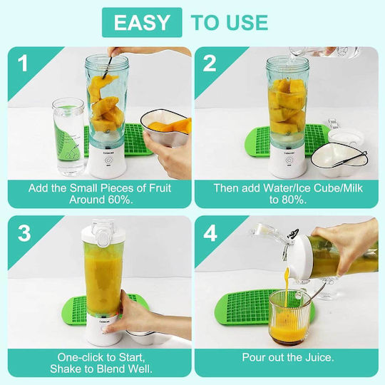 Cobocen A9 Blender with Plastic Jug 600 ml 270W White