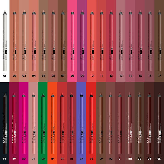 NYX Professional Makeup Line Loud Молив за устни 30 Leave A Legacy