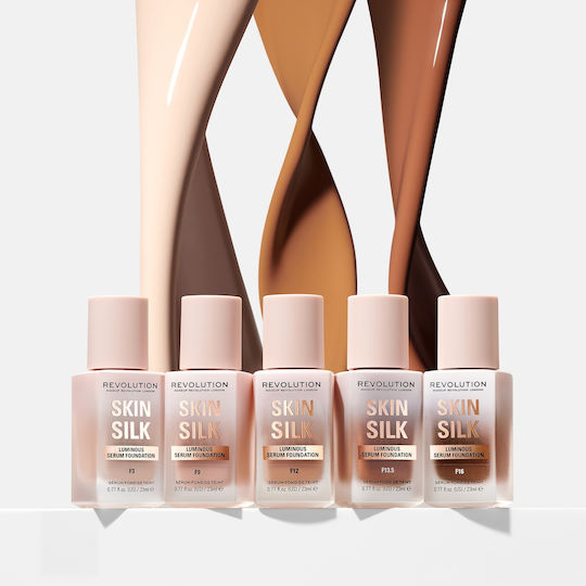 Makeup Revolution Silk Serum Foundation 23ml (various Shades) - F10.5
