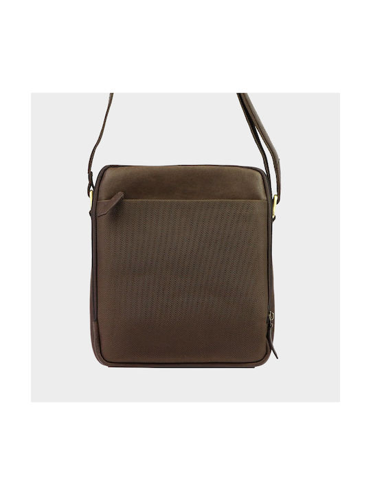 Pierre Cardin 28006-ys12 Leather Men's Bag Shoulder / Crossbody Brown