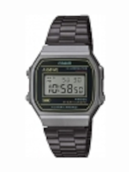 Casio Casio Vintage Ρολόι Μπαταρίας με Μεταλλικό Μπρασελέ