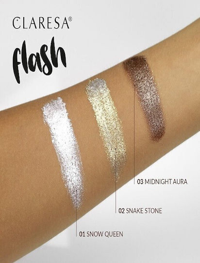 Claresa Flash Eye Shadow in Pressed Powder Form Midnight Aura 3g