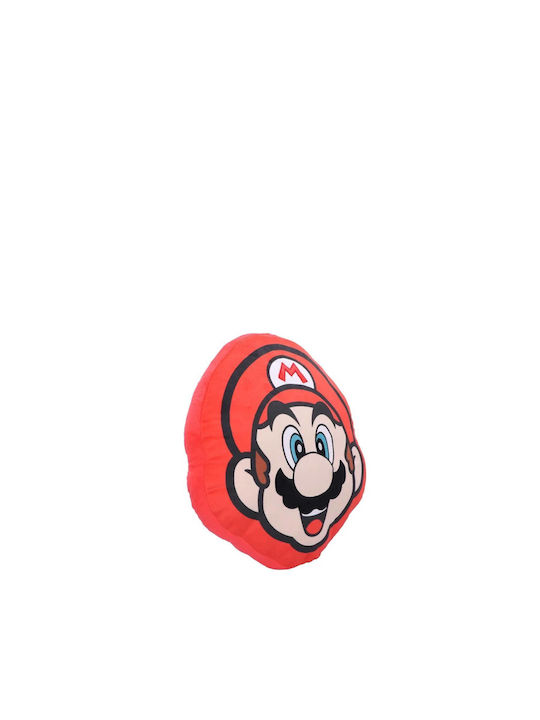 Super Mario Παιδικό Διακοσμητικό Μαξιλάρι Πολύχρωμο 40x37εκ.