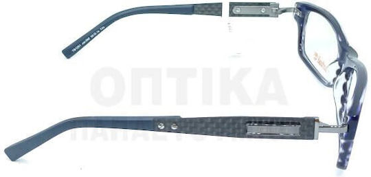 Timberland Männlich Kunststoff Brillenrahmen Blau 1251 092