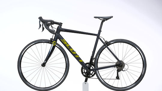 Scott Speedster 40 28" Черен Колело Улично осветление с 16 Скорости