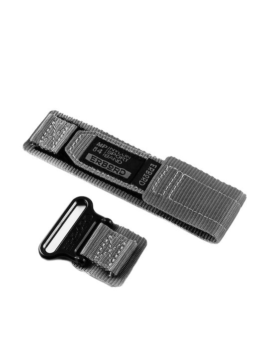 Erbord Λουράκι Υφασμάτινο Γκρι (Universal 22mm)
