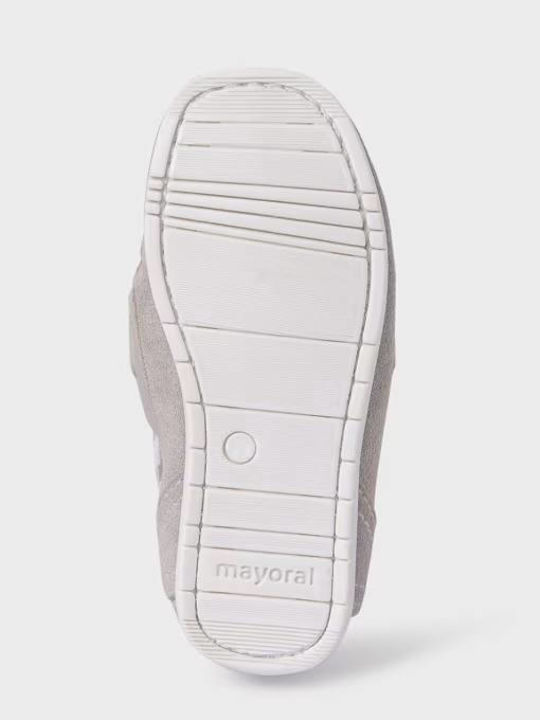 Boys Suede Moccasins White