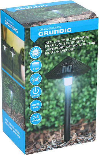 Grundig Spiked Solar Light with Photocell 15cmx37.5cmcm