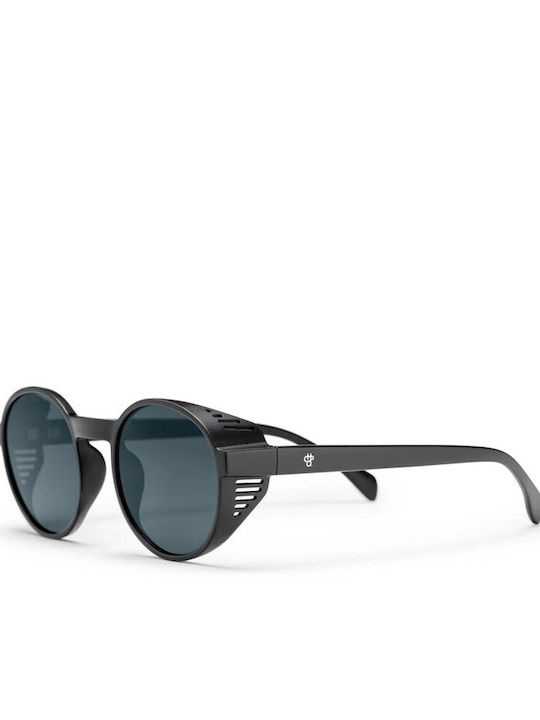 Chpo Sunglasses with Black Plastic Frame and Black Lens 16134KK