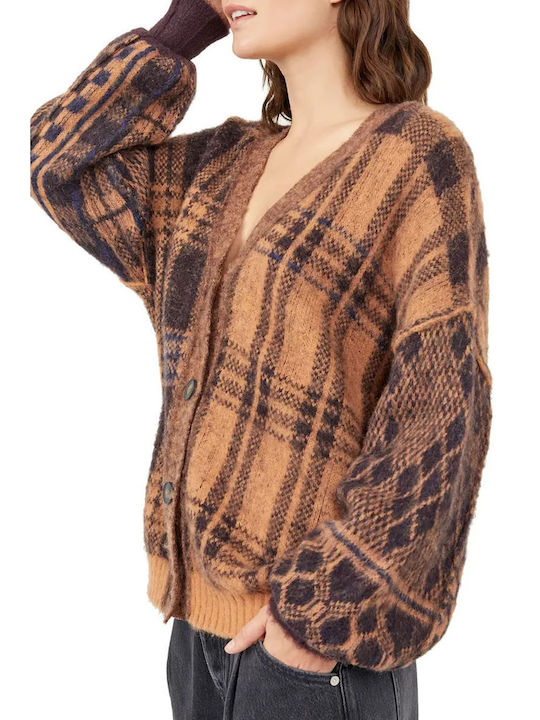 Jachetă Free People Sepia Cardi OB1530739-2200 pentru femei