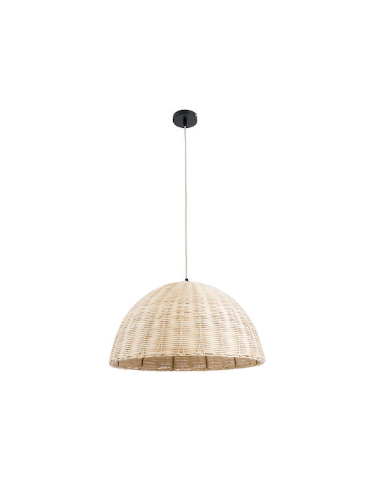 GloboStar Montana Deckenleuchte Beiges Boho Raster mit Lampenbirnensockel E27 50x25x25cm