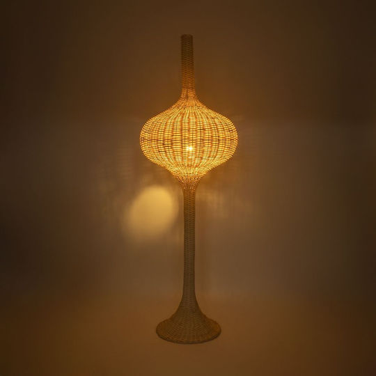 GloboStar Aladdin Stehlampe H180cm. Beige GloboStar Aladdin Stehlampe H180cm. Beige