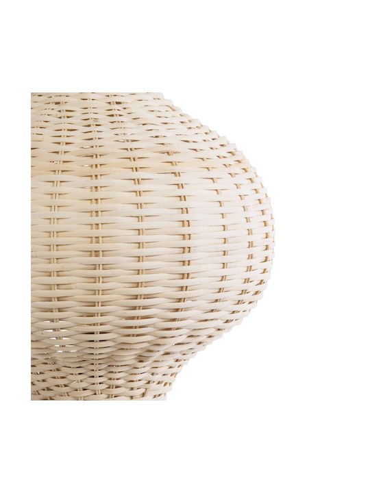 GloboStar Aladdin Stehleuchte H120xB40cm. mit Fassung für Lampe E27 Beige