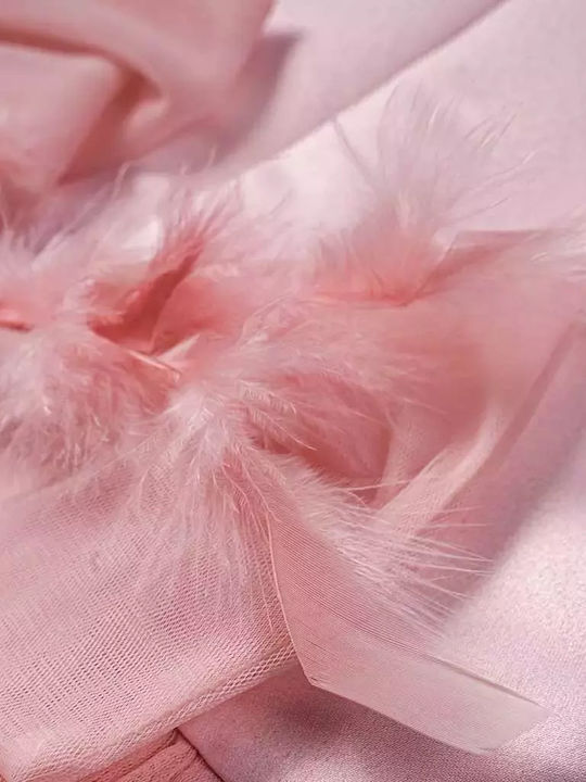 Детска Рокля Тюл Обикновени Pink