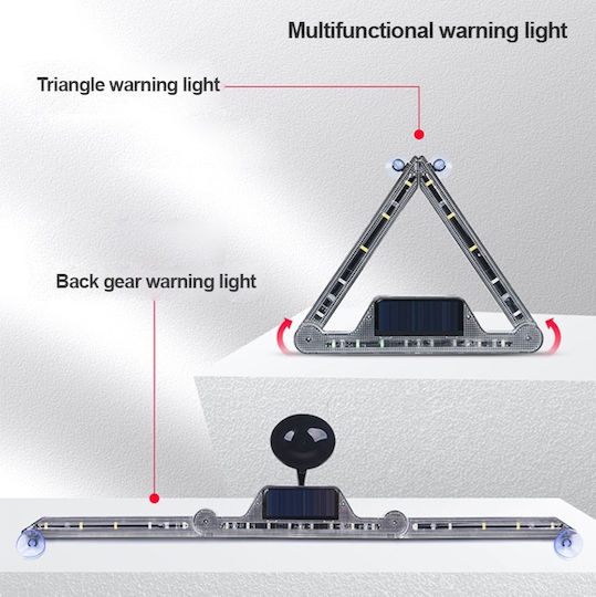 Rechargeable Car Warning Light LED