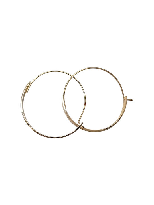 Scans Earrings Hoops made of Steel