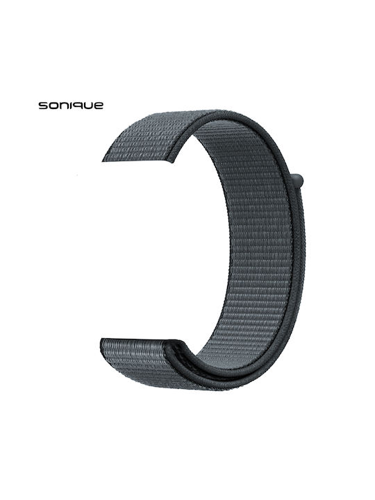 Sonique Strap Fabric Gray (Apple Watch (42/44/45/49mm))