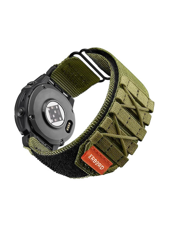 Erbord Strap Verde (Garmin Fenix 5X/6X/6X/6X PRO/7X) Erbord Strap Verde (Garmin Fenix 5X/6X/6X/6X PRO/7X)