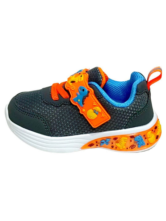 Giardino D'Oro Kinder-Sneaker Grey-Orange