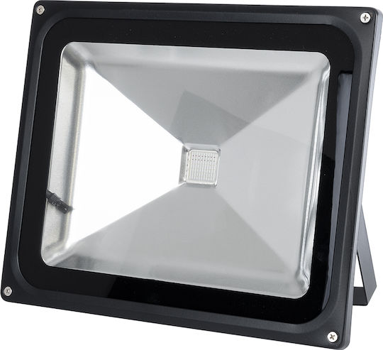 GloboStar Στεγανός Προβολέας LED 50W RGB με Τηλεχειριστήριο IP65