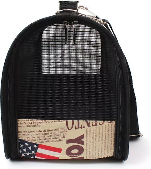 Dog/Cat Carrying White Shoulder Bag for 7kg Pets L23xW46xH30cm