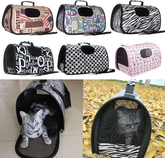 Dog/Cat Carrying White Shoulder Bag for 7kg Pets L23xW46xH30cm
