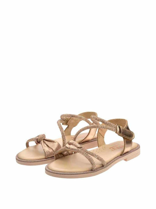 Scarpy Kinder Sandalen Rose Gold