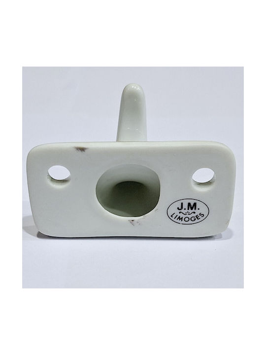 Agățătoare De Perete Din Polirosină Albă 6x3.8x3cm