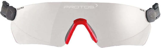 Protos Safety Glasses for Protection with Transparent Lenses 1pcs
