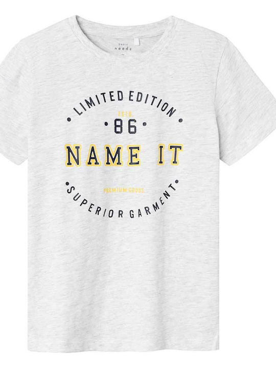 Παιδικό T-shirt Light Grey Mela