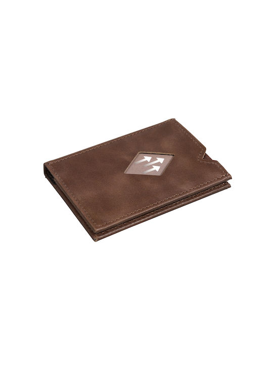 Exentri Men's Leather Card Wallet with RFID