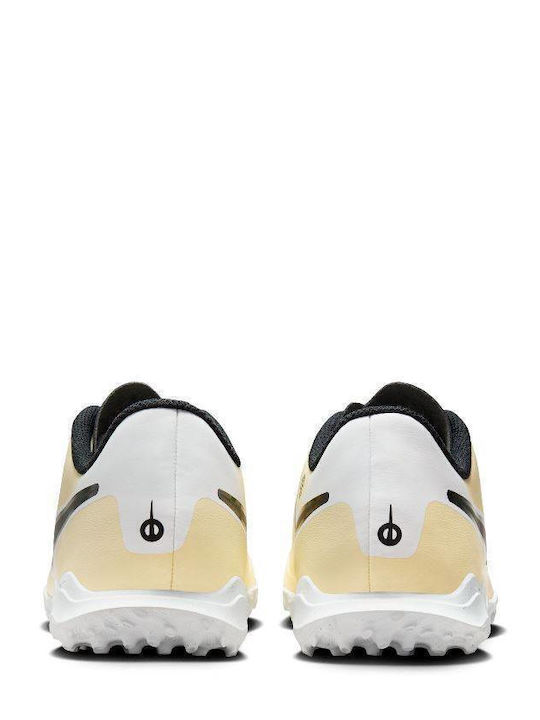 Nike Tiempo Legend 10 Club Football Shoes with Molded Cleats Lemonade / Metallic Gold Coin / Black